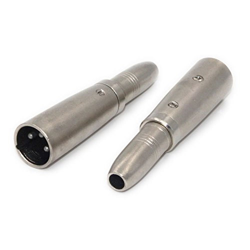 XLR to 1/4 inch adapter
